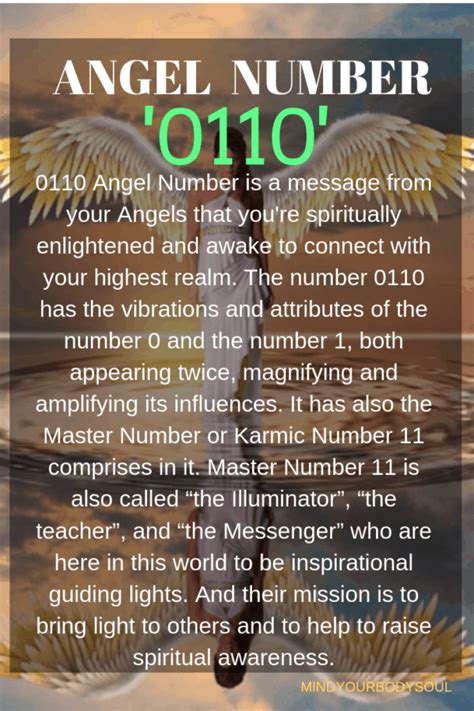 0110 angel number|0110 Angel Number – Meaning and Symbolism